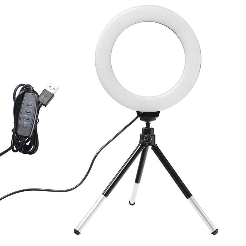 Photography Lighting Circle - 6 zoll Ring Licht mit Stativ
