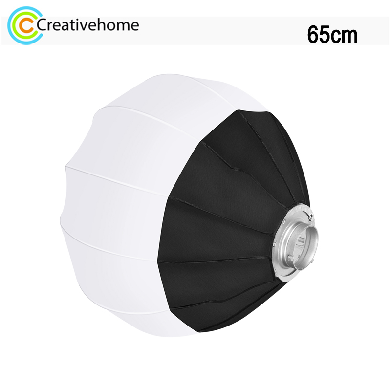 Photography Lighting Mount - Puluz 65cm faltbare Laterne Softbox sphärische