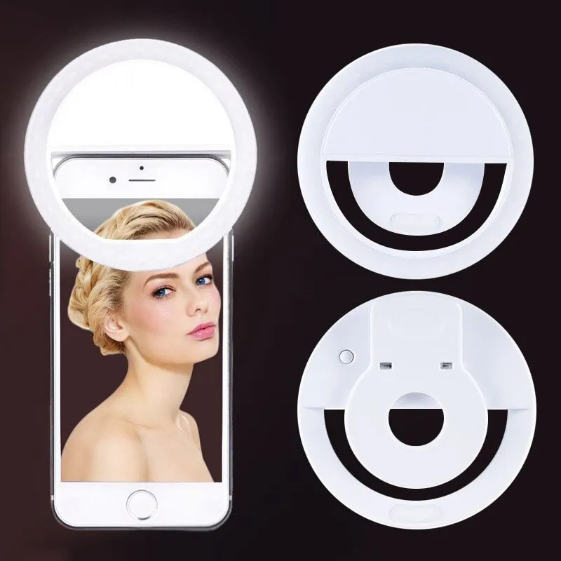 Photography Lighting Products - USB wiederauf ladbare LED Selfie Ring