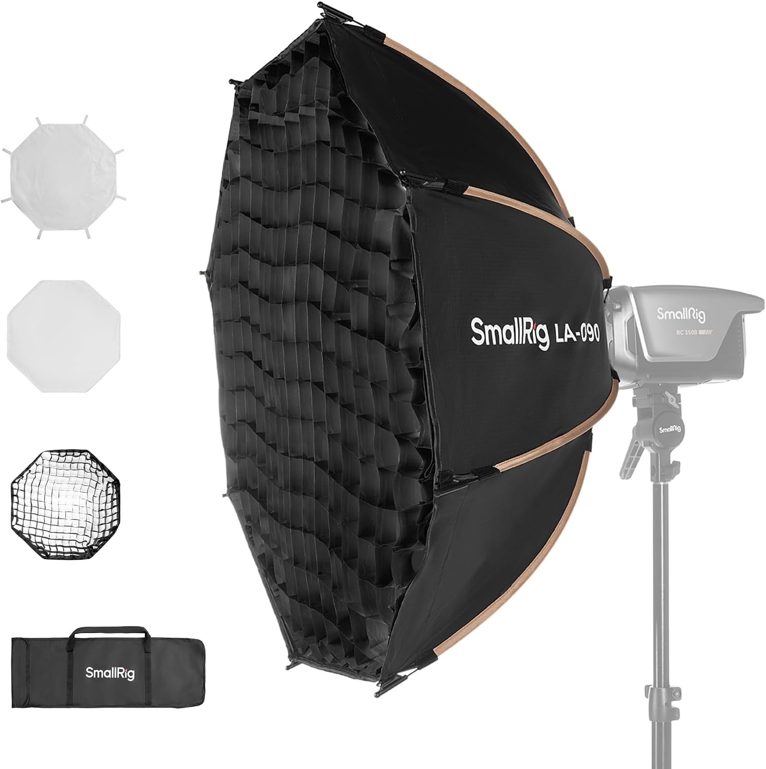 Photography Lighting Mount - 35-Zoll Bowens-Mount Oktagon-Softbox Fotografie-Beleuchtungsset mit Schnellverschluss,