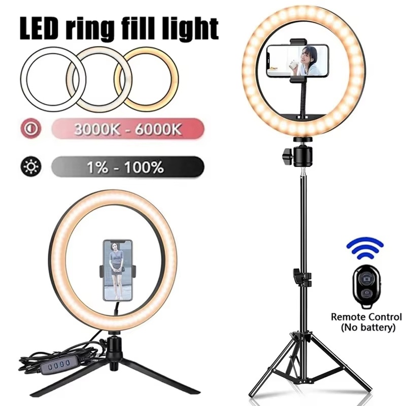 Photography Lighting Circle - LED Selfie Ring Beleuchtung Fotografische Selfie