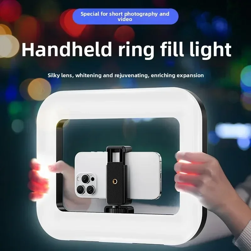 Photography Lighting Effects - Tragbare Handheld-Ring-LED-Leuchte Neue Kaninchenkäfig-Beleuchtung Fotografie-Lampe für