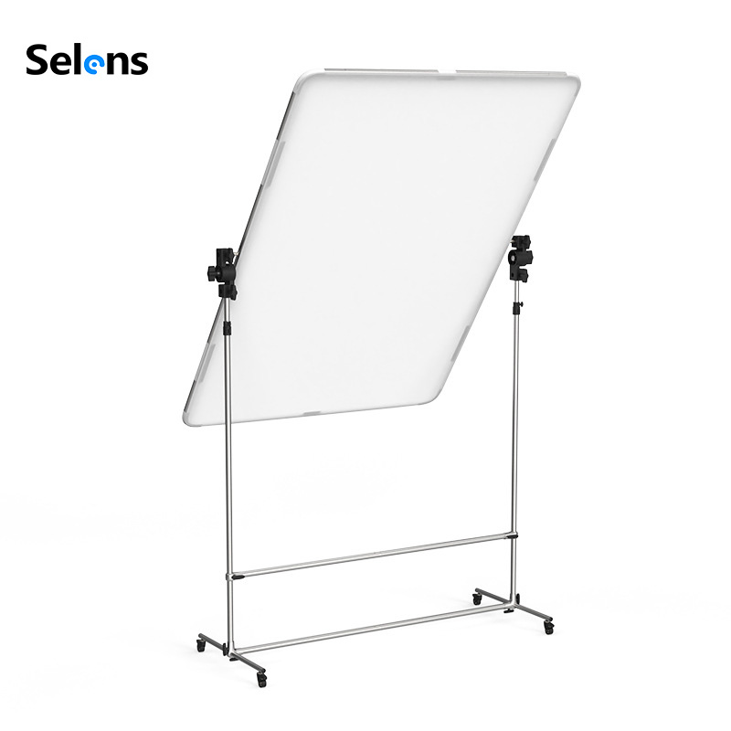 Beauty Dish 55Cm - Selens 1,5x2m Fotografie-Softlight-Schirm mit Rollen, mobiles