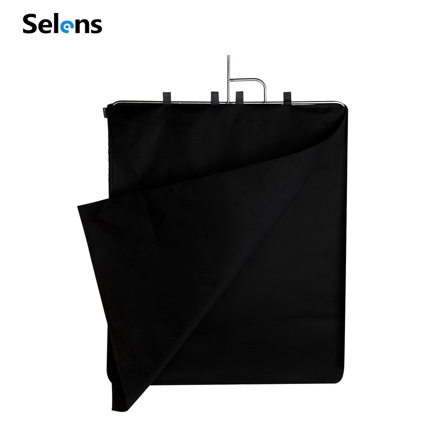 Beauty Dish 55Cm - Selens 75x90cm Edelstahl Flagge Panel Tuch