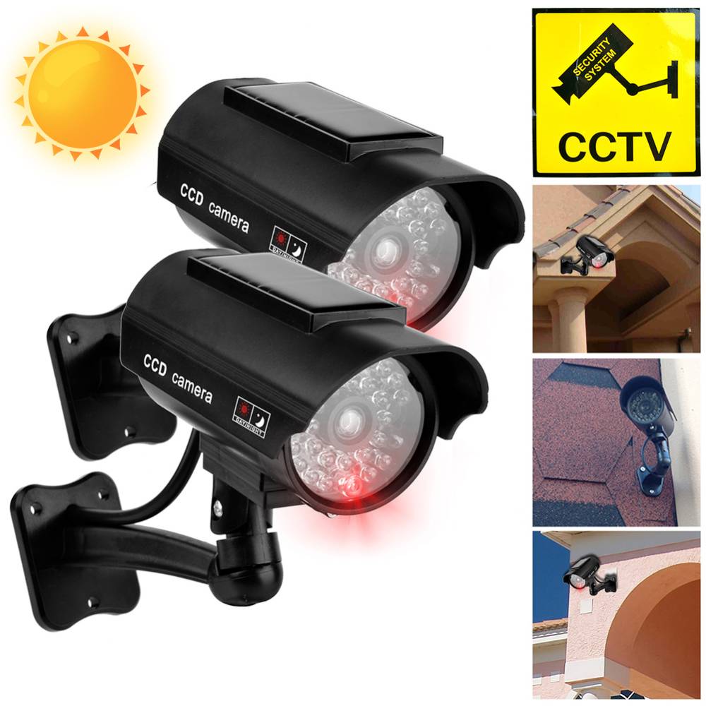 Photography Lighting Effects - Outdoor-Solar-Simulations kamera wasserdichte Dummy-Kamera Home Safe