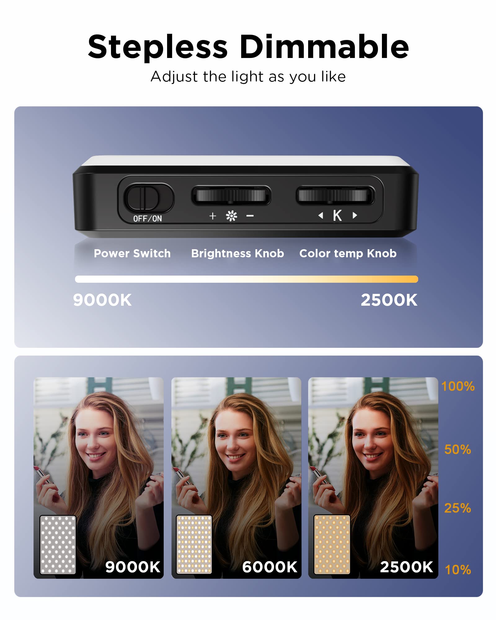LED-Selfie-Licht, 3000 mAh, 12 – Photography Lighting Circle Bewertung und Preis