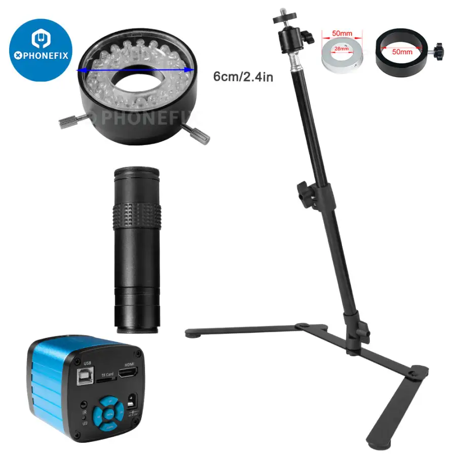 48MP Mikroskop Kamera Set Univ – Photography Lighting Definition Bewertung und Preis