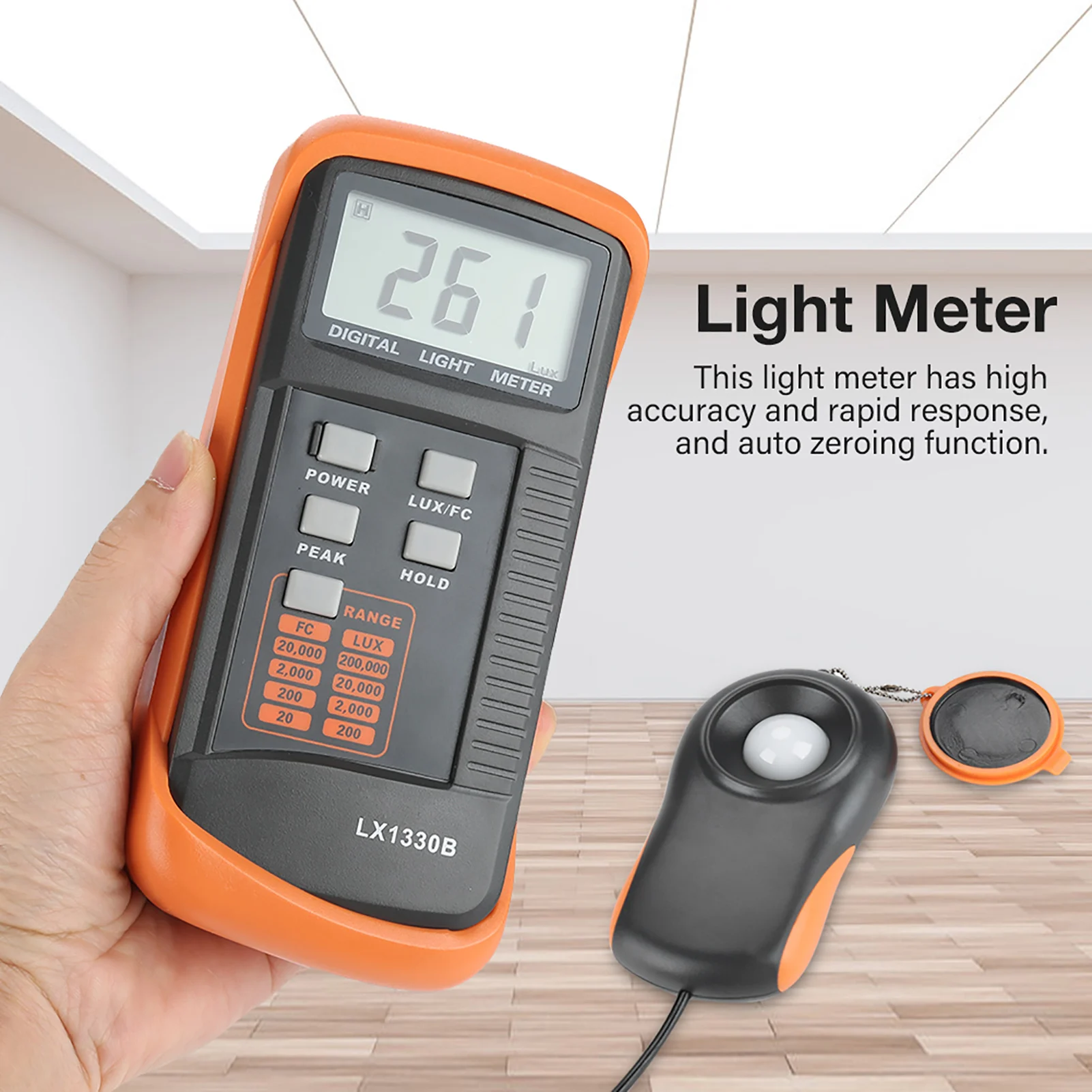 LX1330B Digitales Luxmeter 0-2 – Photography Lighting Test Bewertung und Preis