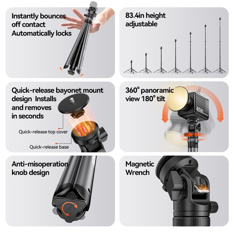 COMAN MT68 One Click Pop-up-Sc – Photography Lighting Mount Bewertung und Preis