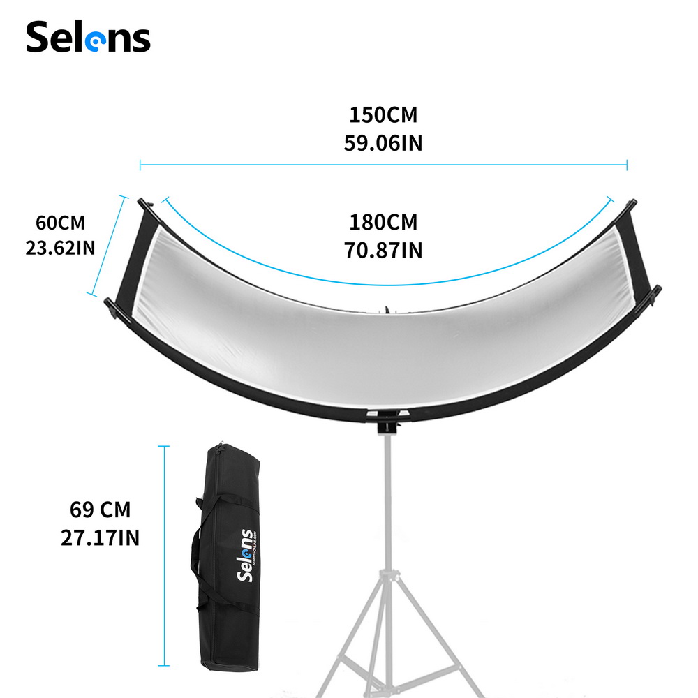 Selens Gebogener Lichtstudio U – Beauty Dish 55Cm Bewertung und Preis