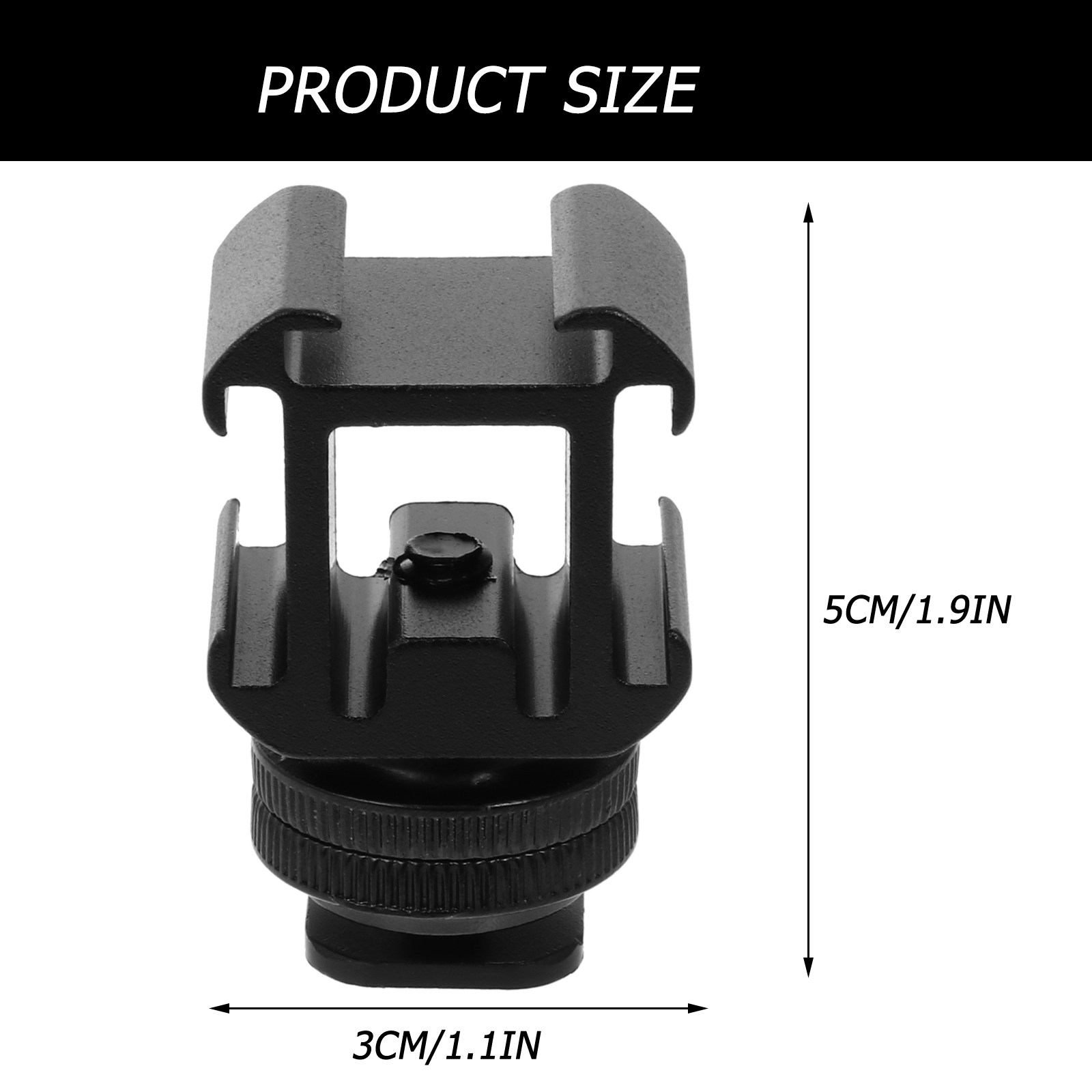 2 Sets Blitzschuh-Basis aus Al – Photography Lighting Mount Bewertung und Preis