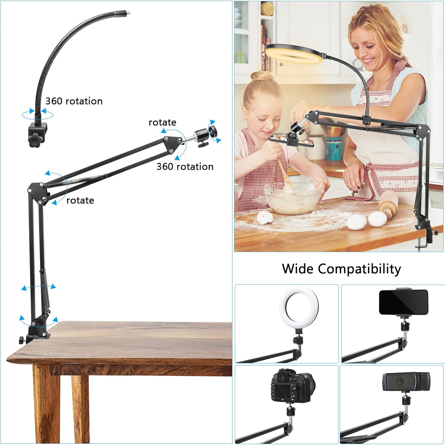 Ringlicht mit Ständer und Tele – Photography Lighting Circle Bewertung und Preis