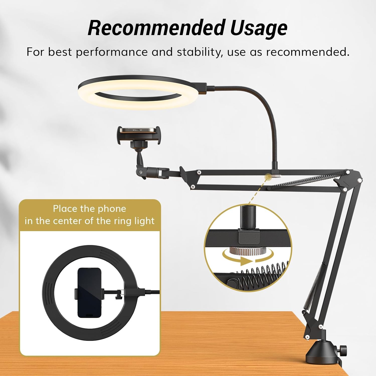 Ringlicht mit Ständer und Tele – Photography Lighting Circle Bewertung und Preis