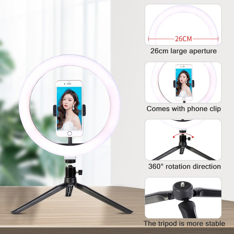 26 cm 10 zoll Led Ring Selfie  – Photography Lighting Effects Bewertung und Preis