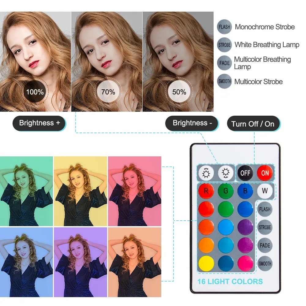 10-Zoll-RGB-Ringlicht mit Fern – Photography Lighting Circle Bewertung und Preis