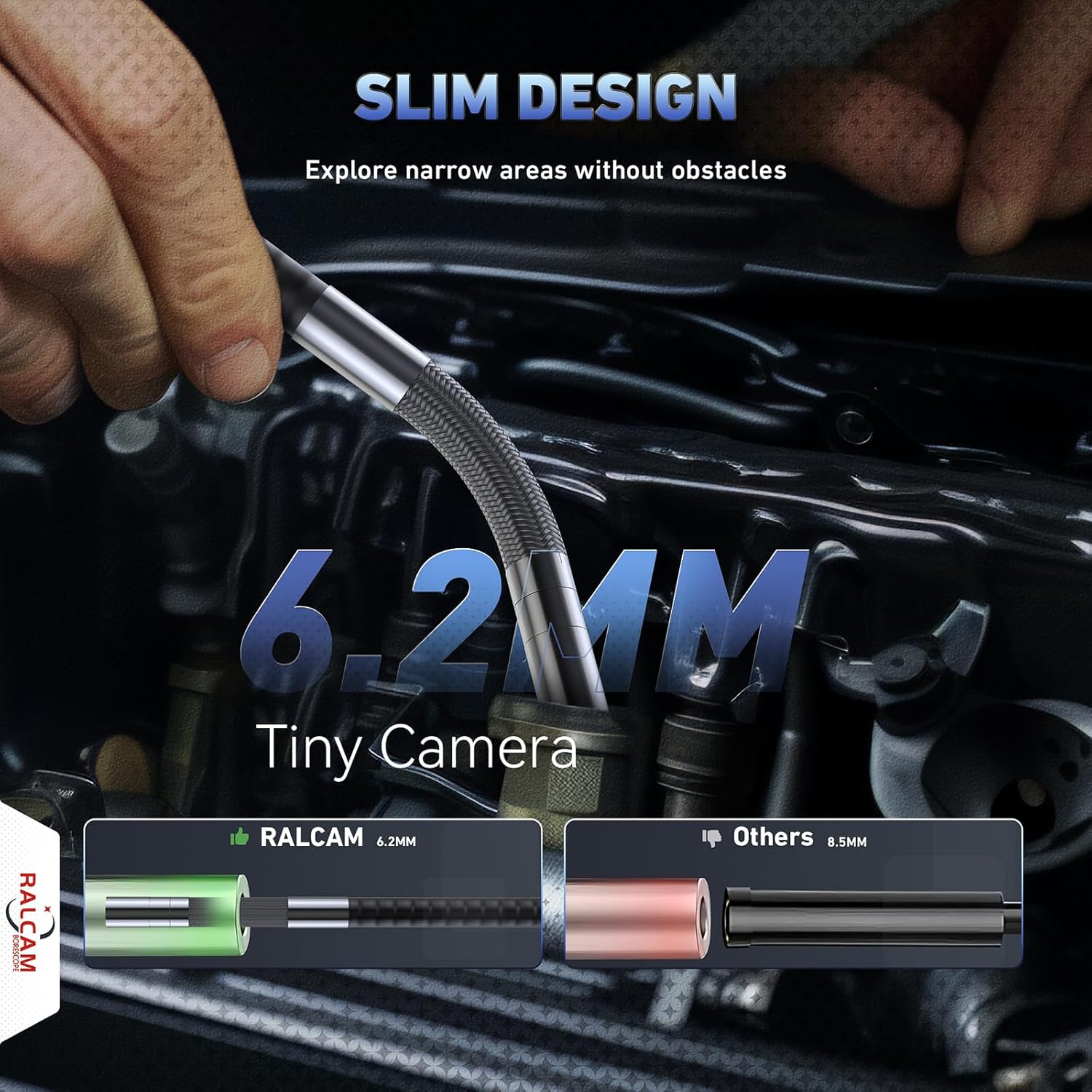 360 °   Joystick-Gelenk-Endosk – Photography Lighting Effects Bewertung und Preis