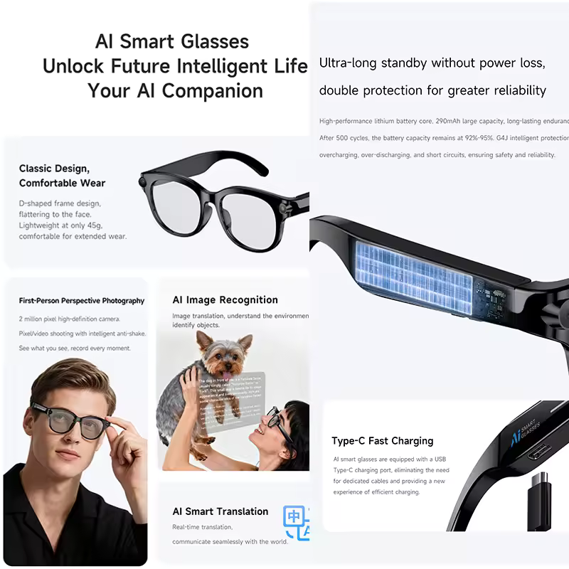 M89-S KI-Smart-Brille Ausgesta – Photography Lighting Effects Bewertung und Preis