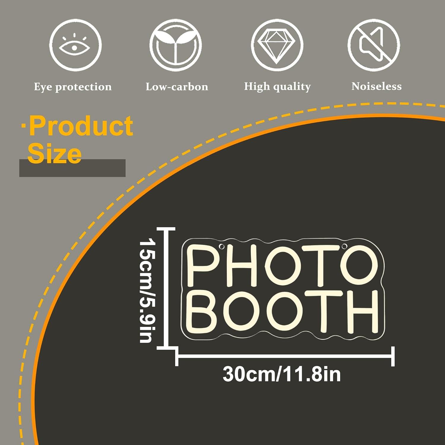 Fotobox-Neonschild Dimmbares L – Photography Lighting Wedding Reception Bewertung und Preis