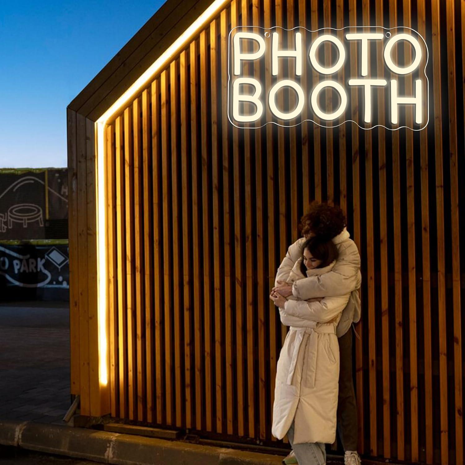 Fotobox-Neonschild Dimmbares L – Photography Lighting Wedding Reception Bewertung und Preis